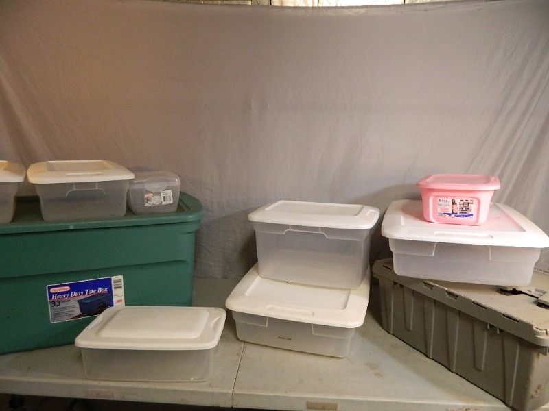 10 Totes  Storage Containers