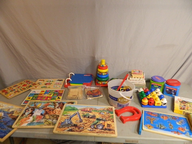 Toys, Books, Games