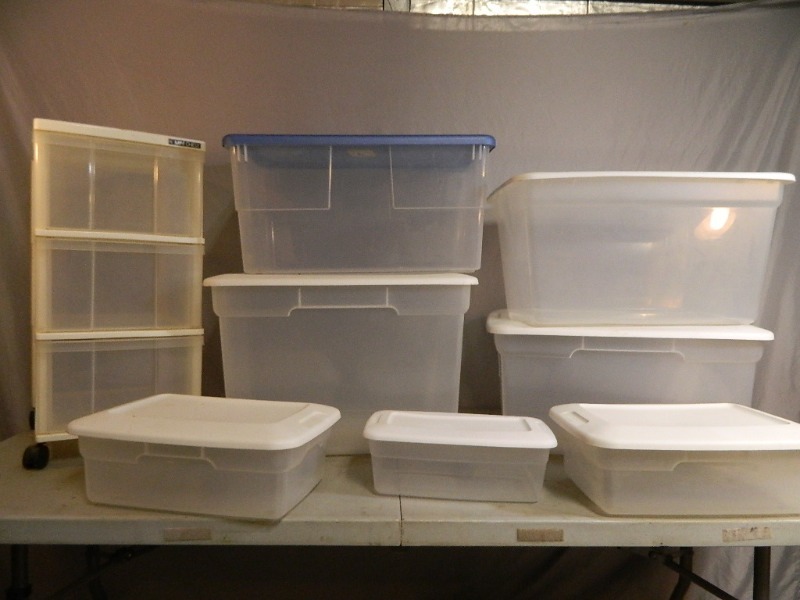 Totes with Lids and Organizers