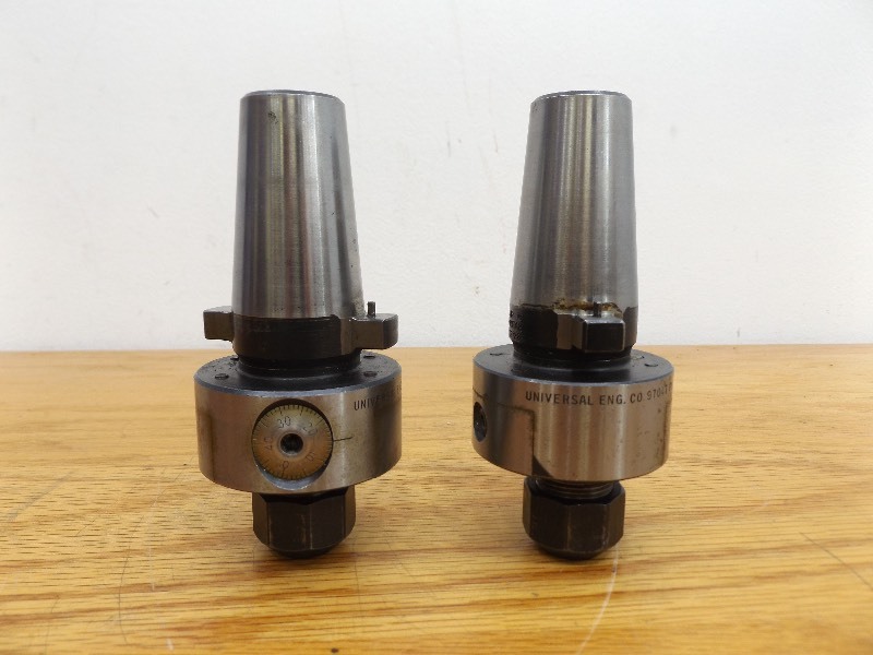 lot 7 image: 2 Universal Engineering Kwik-Switch 300 Boring Heads