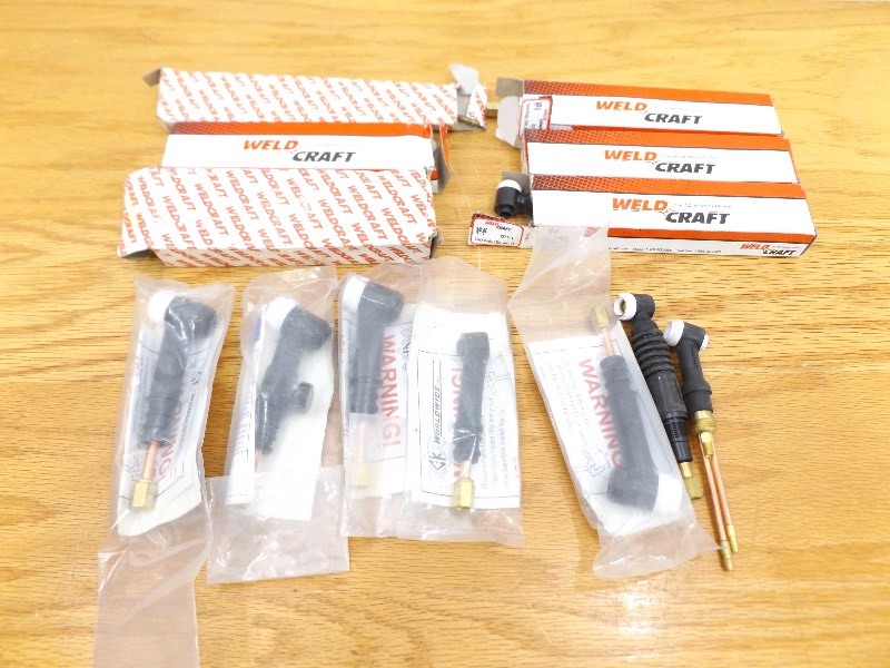lot 11 image: Lot of NEW Weldcraft etc. Tig Welder Heads