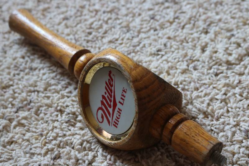 Miller high life beer tap...