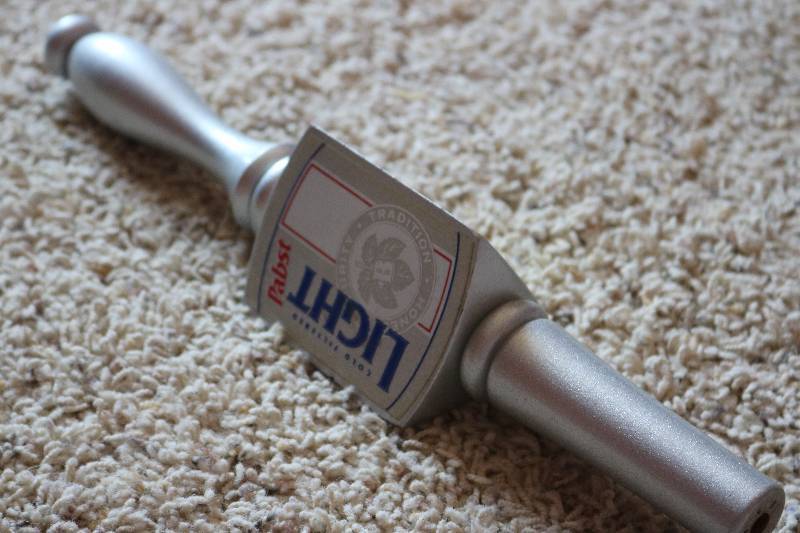 Pabst cold filtered light beer tap...