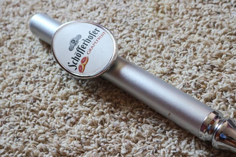 Schofferhofer grapefruit beer tap...