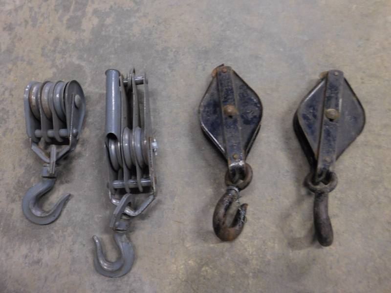 lot 26 image: Misc. Lot of Pulleys