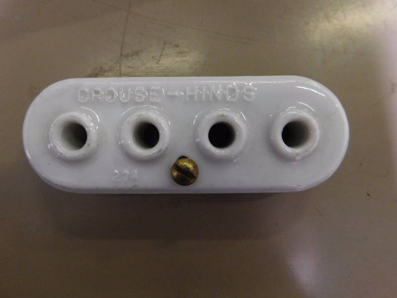 lot 35 image: Vintage Grouse - Hinds # 274 Wiring Device