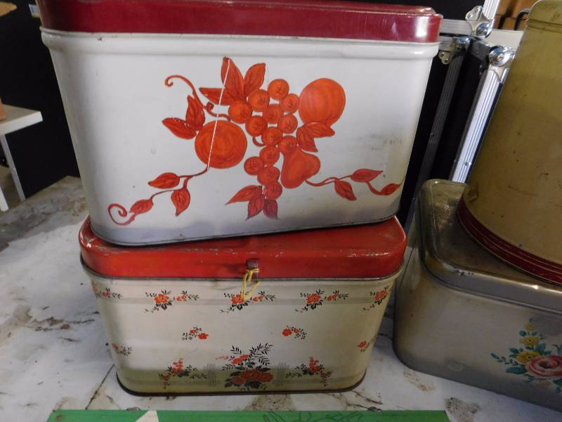 lot 43 image: Misc. Lot of Tins