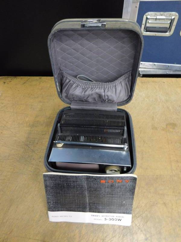 lot 87 image: Vintage Sony Micro TV Model # 5-303W