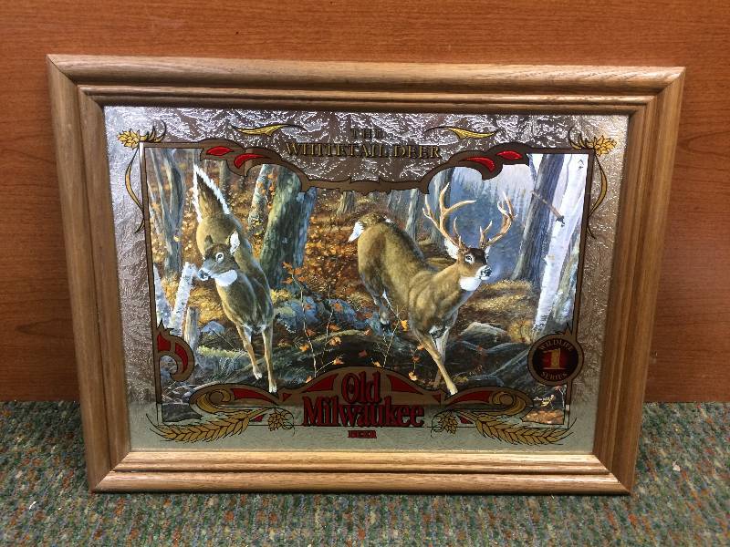 lot 28 image: Old Milwaukee Bar MirrorPrint