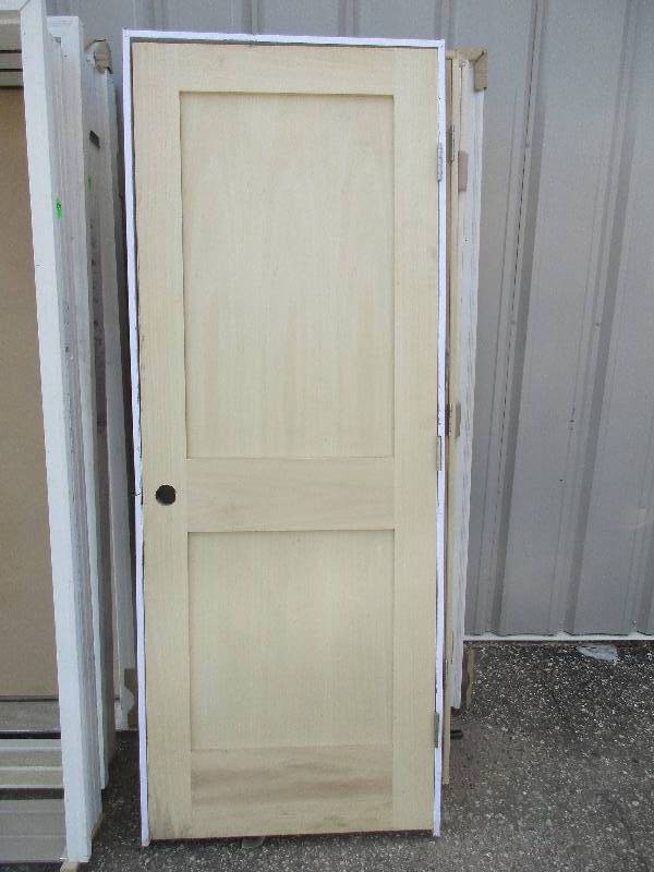 interior door and frame 31.5 x 82 left swing