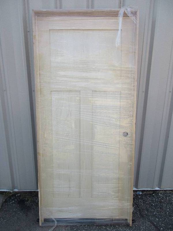 interior door and frame 37 x 82 left swing