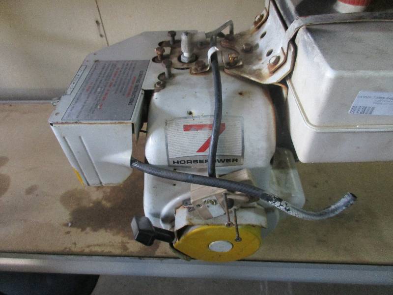 7 HP gas motor