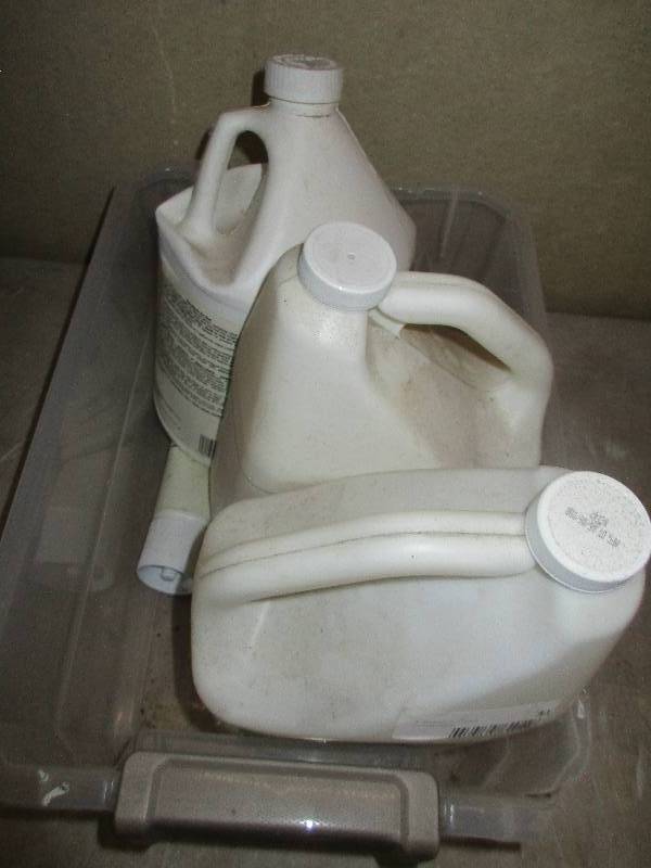 floor stripper and floor polish