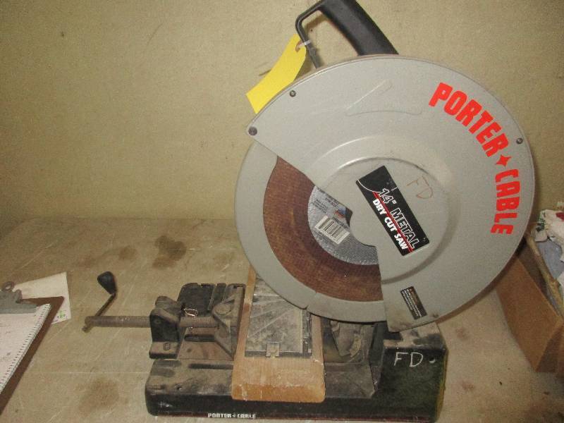 14 metal dry cut saw by porta cable