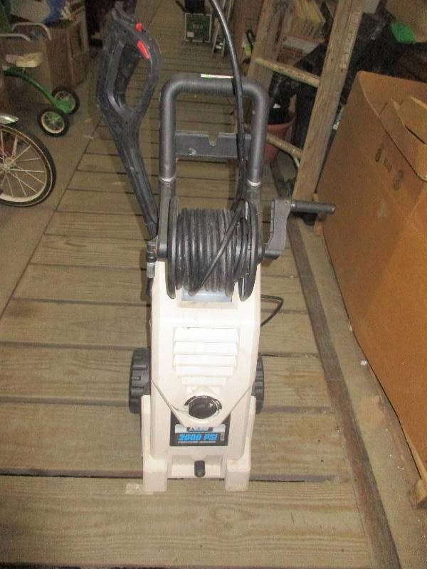 pulsar 2000 psi pressure washer