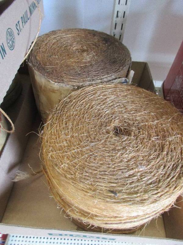 10 big rolls of twine