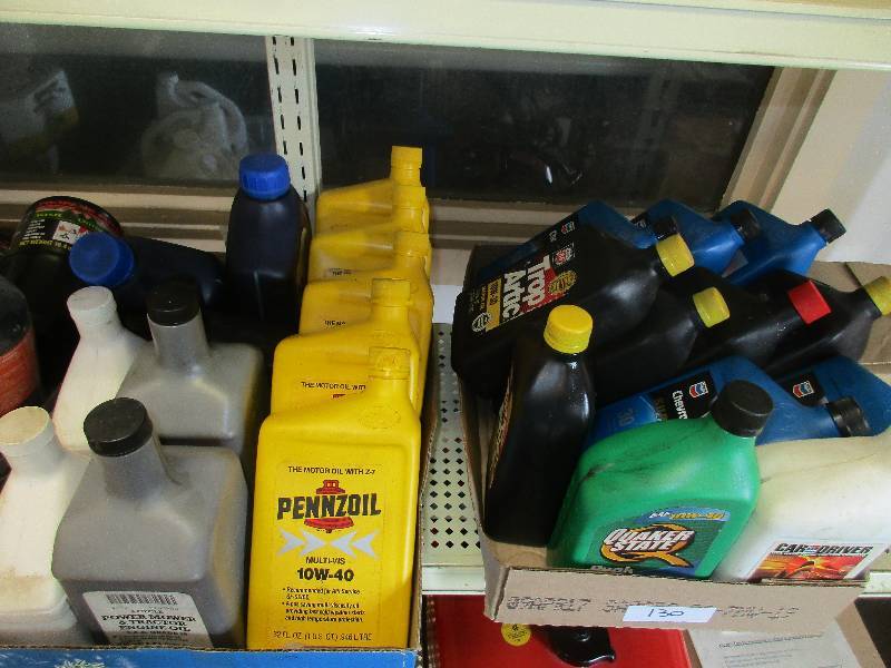 24 quarts of misc oil - see pictures