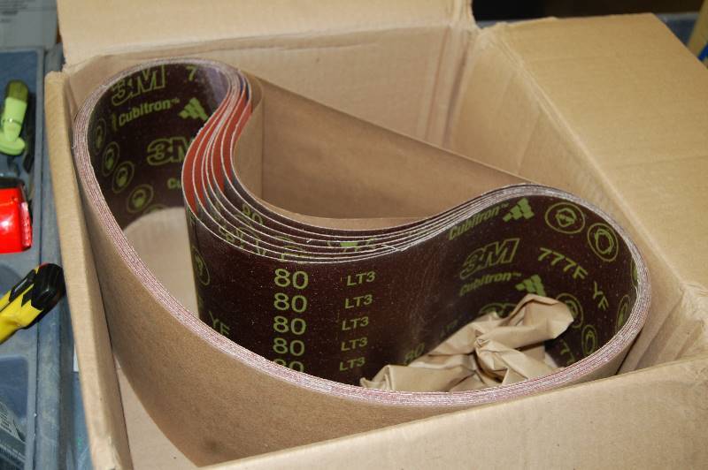 Sanding Belts-6 x 48-80 Grit