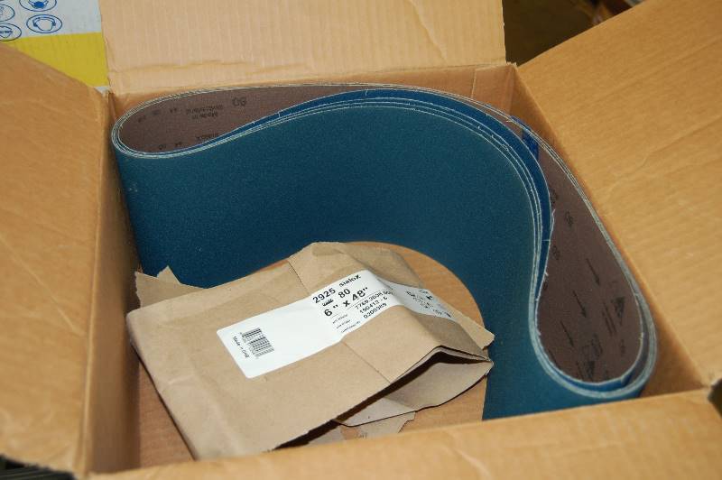 6 x 48 Sanding Belts-80 Grit