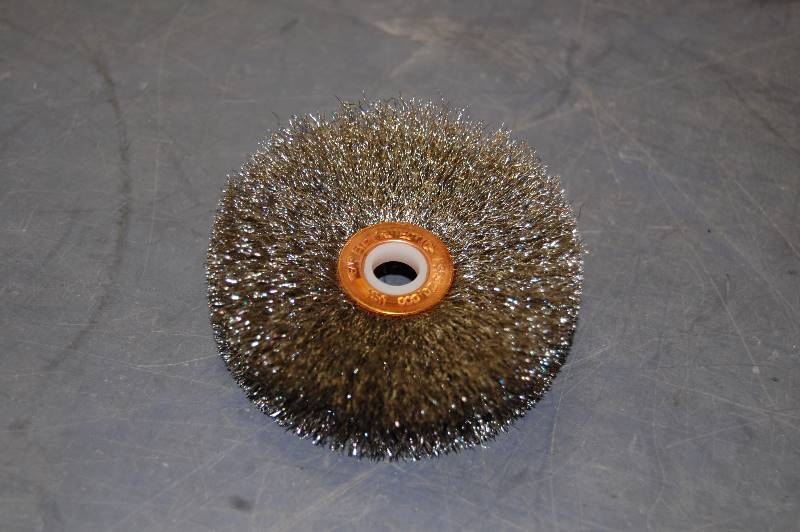 3 x 12 AH 0.006 SS Copper Center Wire Wheel