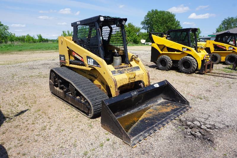 lot 6 image: 2003 Cat 277 Multi Terrain Tracked Skid Loader Skid Steer