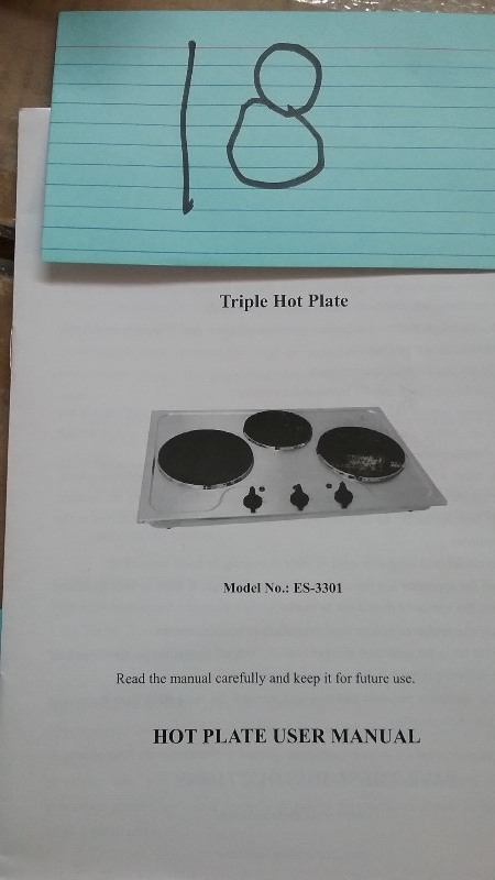 Intertek, Cooktop, 3 Burner