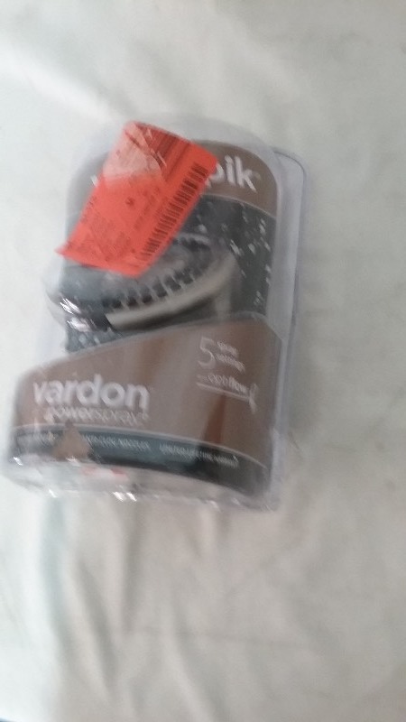 Pardon 5 Spray Shower Setting