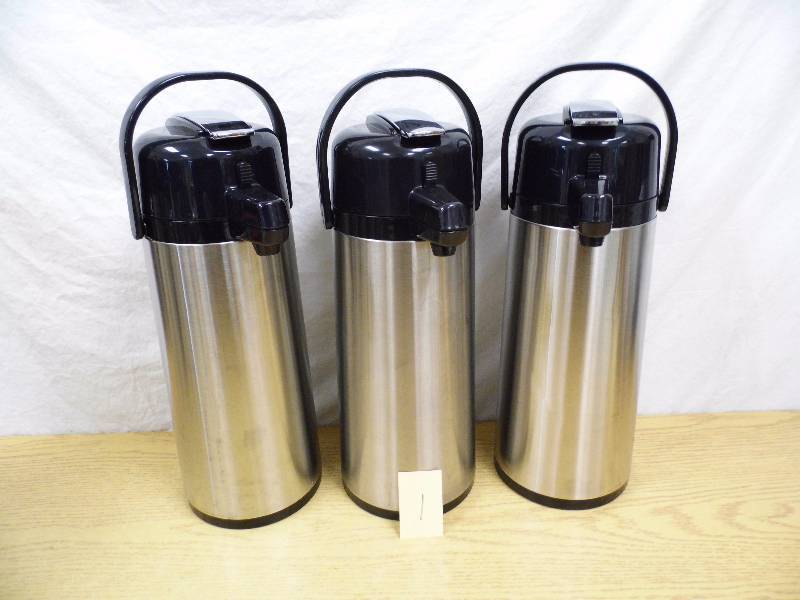 Lot of 3 Hotpot Coffee Servers