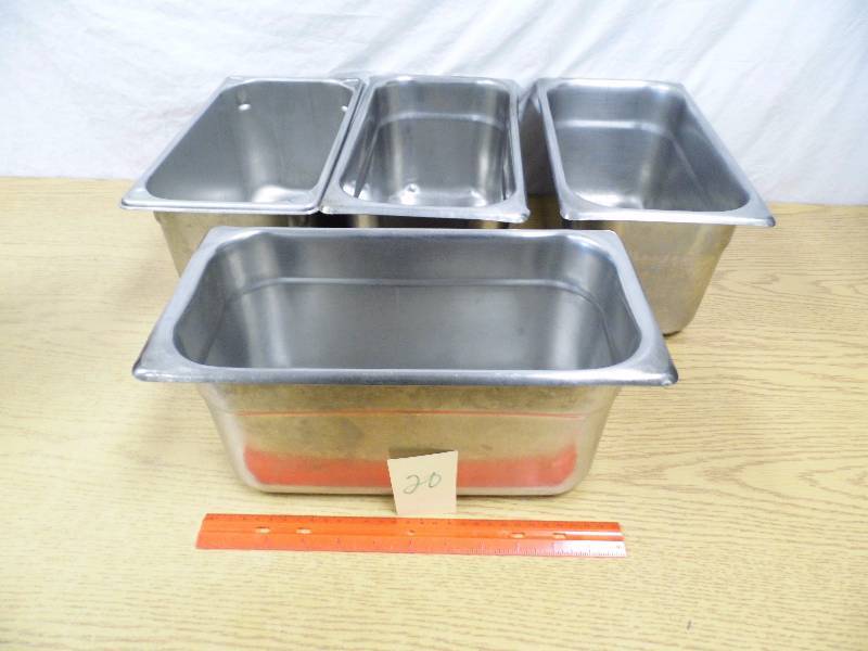 Stainless Steel Steam Table Inserts