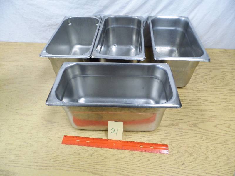Stainless Steel Steam Table Inserts