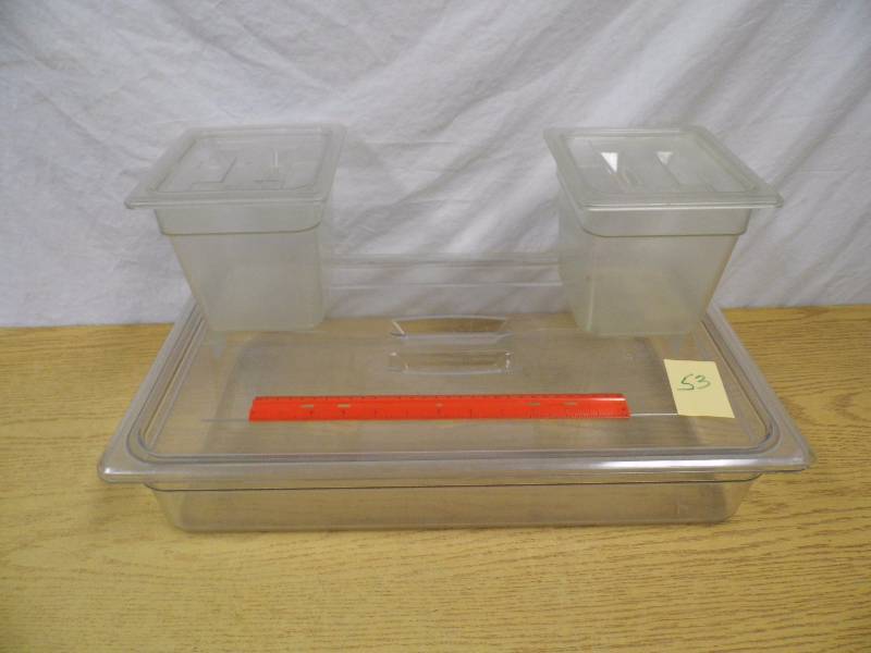 Cambro Containers wLids