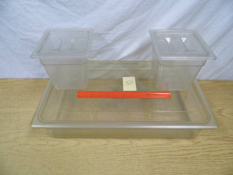 Cambro Containers wLids