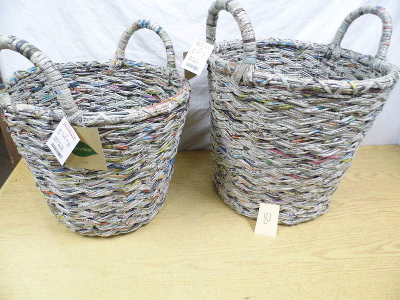 Newpaper Baskets