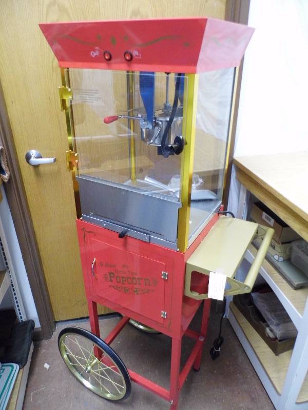 Popcorn Maker Cart