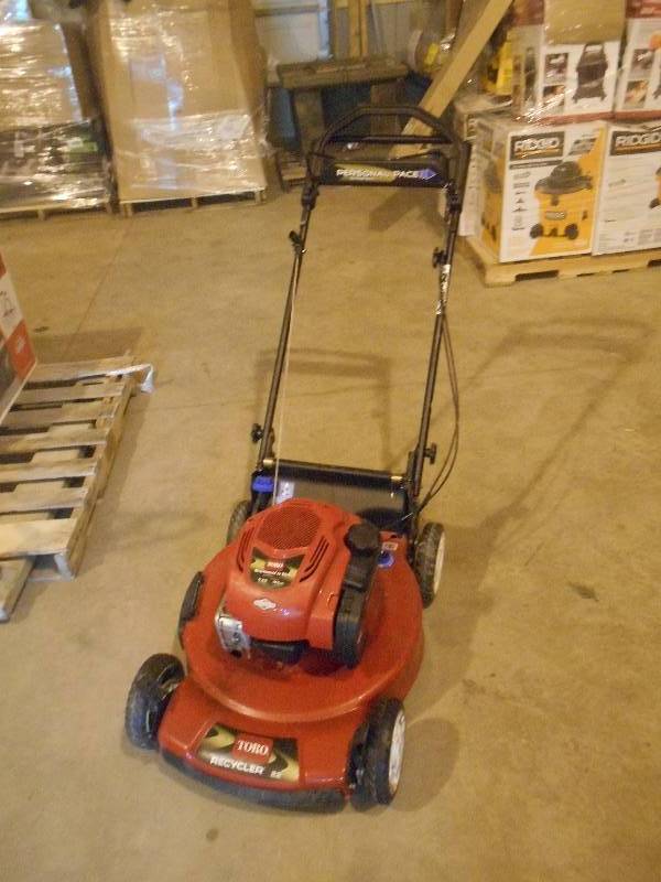 lot 12 image: Toro Recycler 22 in. Personal Pace Variable Speed  Gas Self Propelled