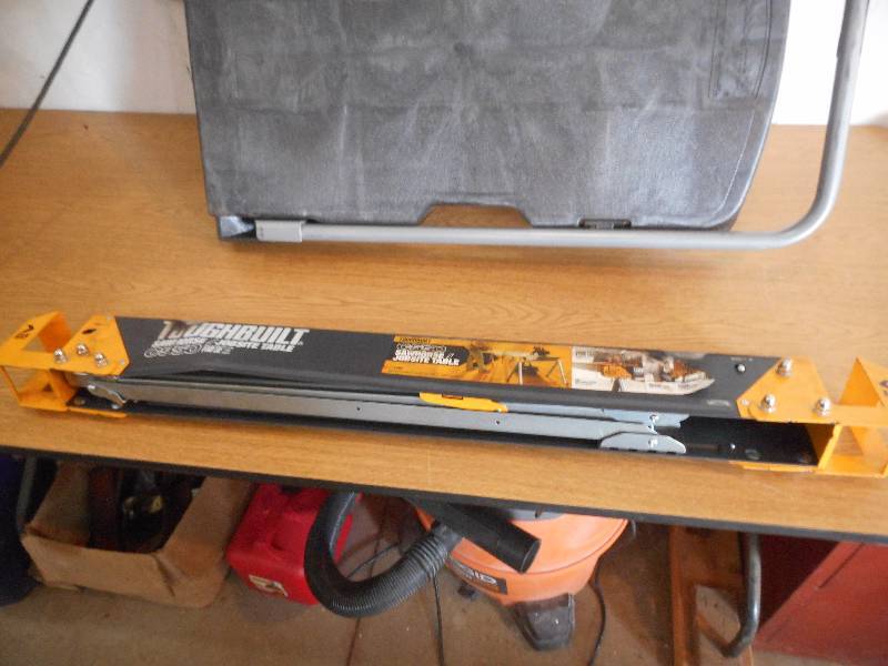 lot 15 image: TOUGHBUILT 41.5 in. Folding Sawhorse