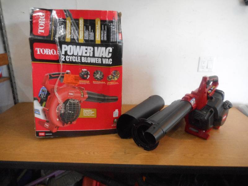 lot 69 image: Toro 150 MPH 460 CFM 25.4cc 2-Cycle Handheld Gas Leaf Blower Vacuum