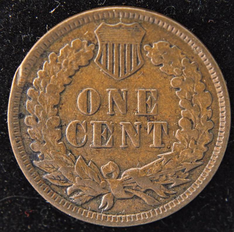 1898 INDIAN HEAD CENT FULL LIBERTY  VF