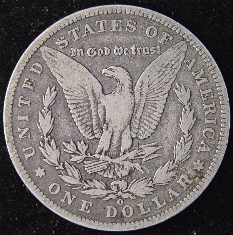 1890-O MORGAN SILVER DOLLAR