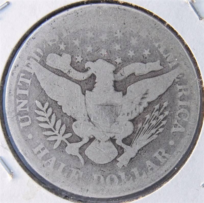 1898 BARBER SILVER HALF DOLLAR GOOD