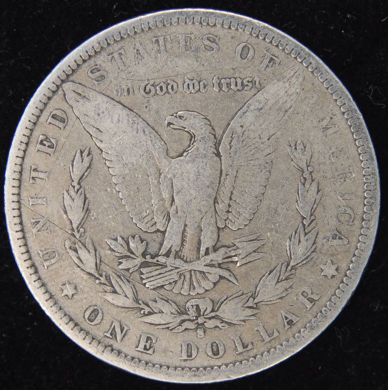 1881-S MORGAN SILVER DOLLAR VG