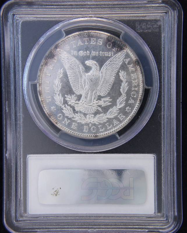 1880-S MORGAN SILVER DOLLAR BU MS64 PCGS