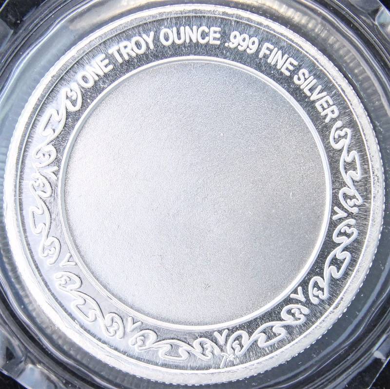 1 TROY OZ. .999 FINE SILVER CROSS DESIGN SEALED