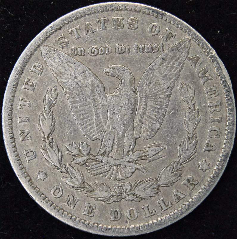 1879 MORGAN SILVER DOLLAR VG