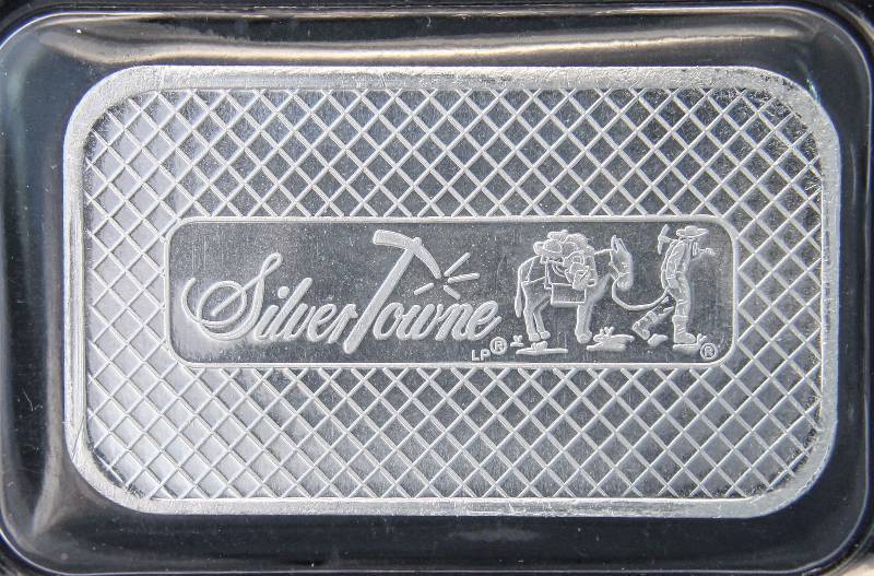 1 TROY OZ. .999 FINE SILVER BAR PROSPECTOR SEALED