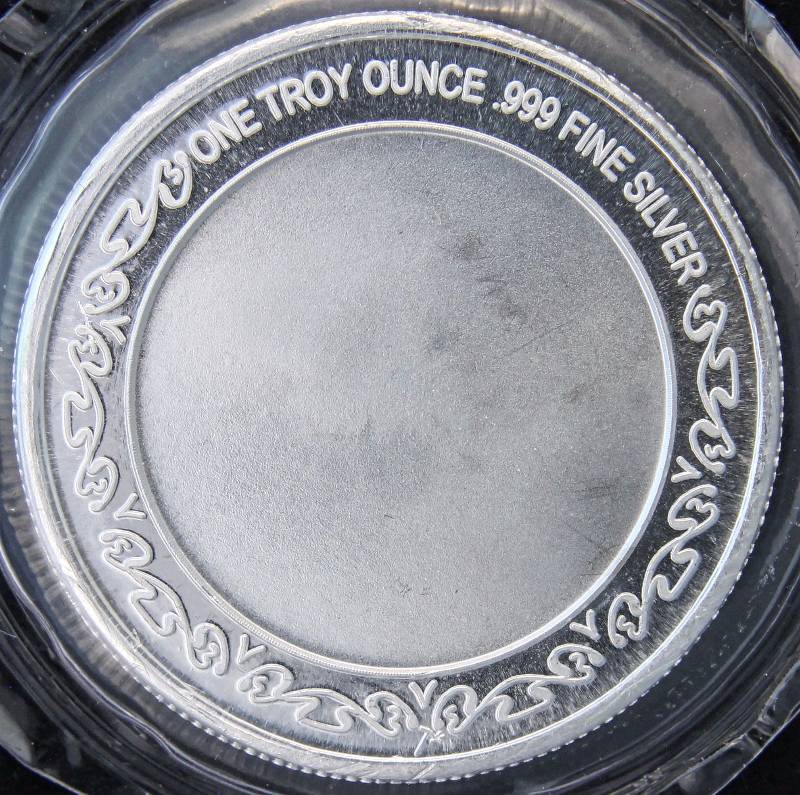 1 TROY OZ. .999 FINE SILVER PRAYING HANDS DESIGN SEALED