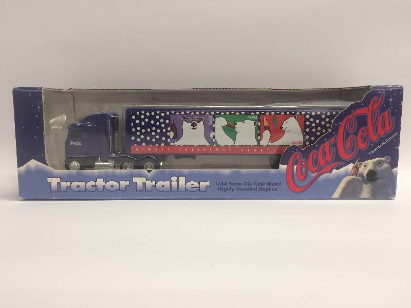 lot 1 image: Coca Cola Tractor Trailer