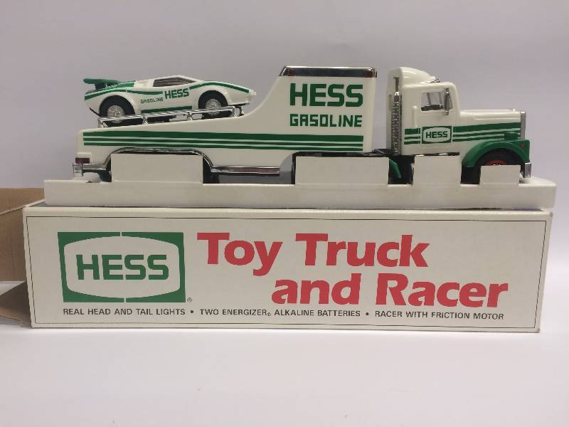 lot 6 image: Hess Toy Truck and Racer
