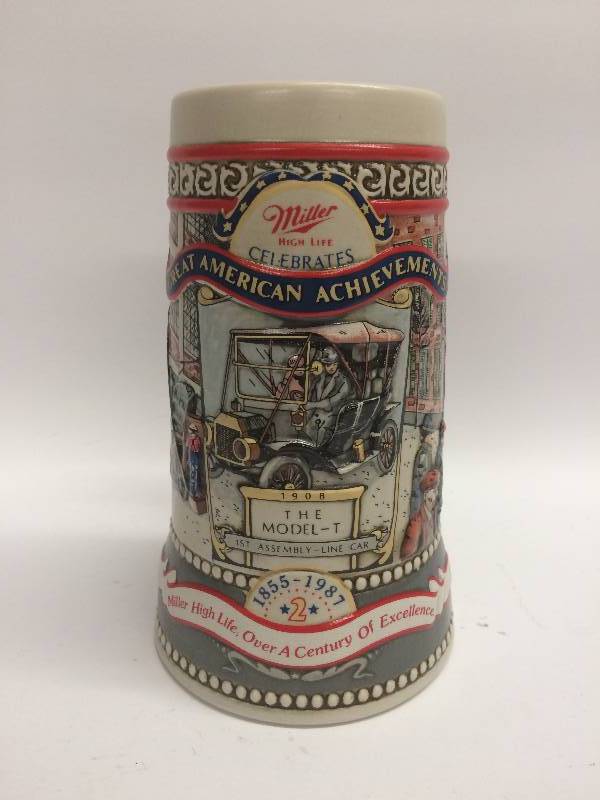 lot 33 image: Miller Beer Stein