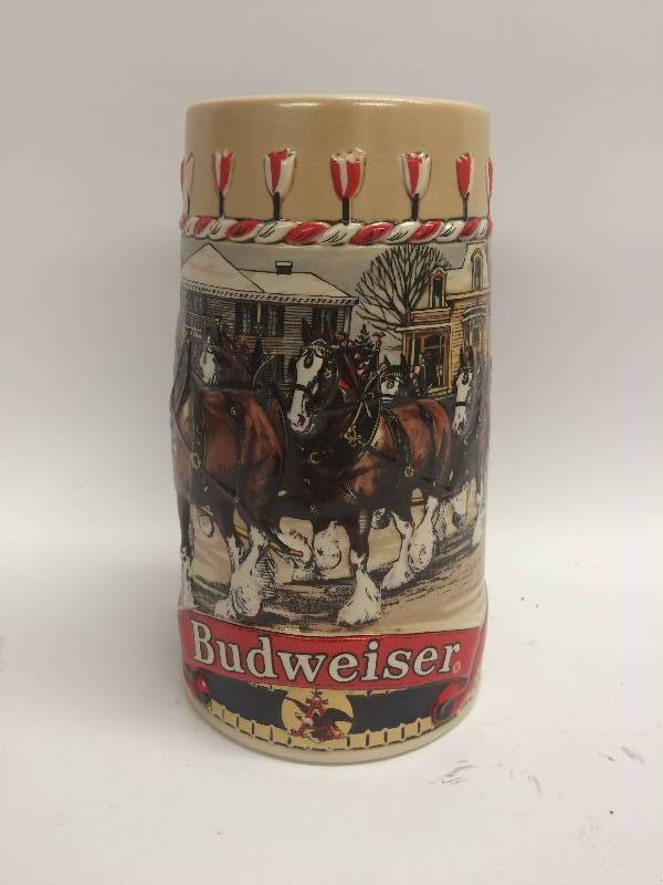 lot 34 image: Budweiser Beer Stein